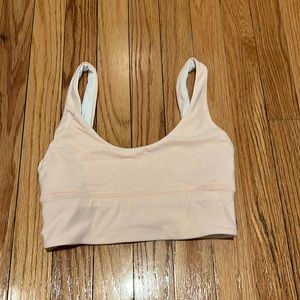 Lulu Lemon Yoga Align Reversible Bra *light support A/B cup (pink/white)